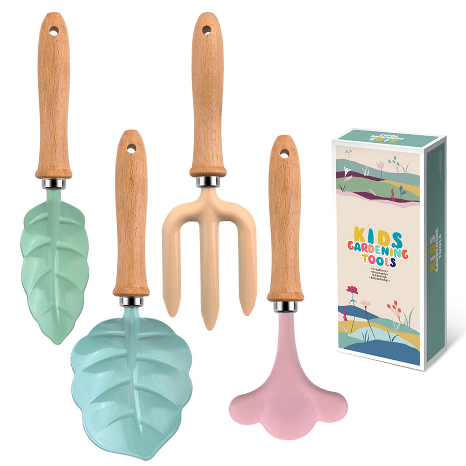 Набор для садоводства с деревя – обзор и цена Gardening Tools Girls